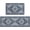 NO166, variant on Vintage Rust Boho Kitchen Rugs Set of 2, Northwest Farmhouse Style Geometric Ethnic Oriental Kitchen Mats for Floor,Non-Slip Washable Sink Mats Home Decor Doormat+Runner Rug