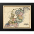 thumbnail image 2 of Lucas 14x12 Black Modern Framed Museum Art Print Titled - Holland Netherlands - Lucas 1823, 2 of 5