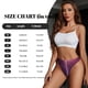 thumbnail image 5 of Fotbe Thunderstorm Violet Purple Tanga Sin Costuras para Mujer con Estampado – Panties Invisibles, Transpirables y Cómodos para Uso Diario-3X-Large, 5 of 6