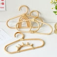 thumbnail image 4 of GARVALON Rattan Baby Hanger Natural Style Clothes Hanging for Home Use 1Set, 4 of 7