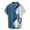 A-Blue77, variant on Yuanlong Mens T-Shirts Lapel Collar Short Sleeve Musical Note Graphic Tshirts Summer Lightweight Casual Stylish Male Tops