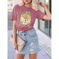 thumbnail image 7 of XCHQRTI Country Music Women T-Shirt Raised on 90s Vintage Graphic Tshirt Casual Guitar Shirts, 7 of 7