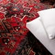 thumbnail image 5 of Alfombra Oriental Tradicional Persa No Desprendeble Sala de Estar Dormitorio Accent Area 3' x 3' Cuadrado Rojo / Multi Safavieh, 5 of 6