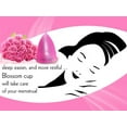 thumbnail image 4 of Blossom Menstrual Cup, Reusable Silicone Cup (Large Pink), 4 of 5