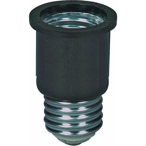 Socket Extension Adapter One Piece Screwshells With Porcelain Bases 1 38 Extension 250 Volt 660 Watts Ul Listed Csa Certified By Cooper Wiring Devices Walmart Com Walmart Com