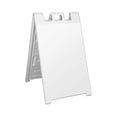 thumbnail image 2 of Plasticade Signicade Folding Sidewalk Double Sided Sign Stand (4 Pack), 2 of 3
