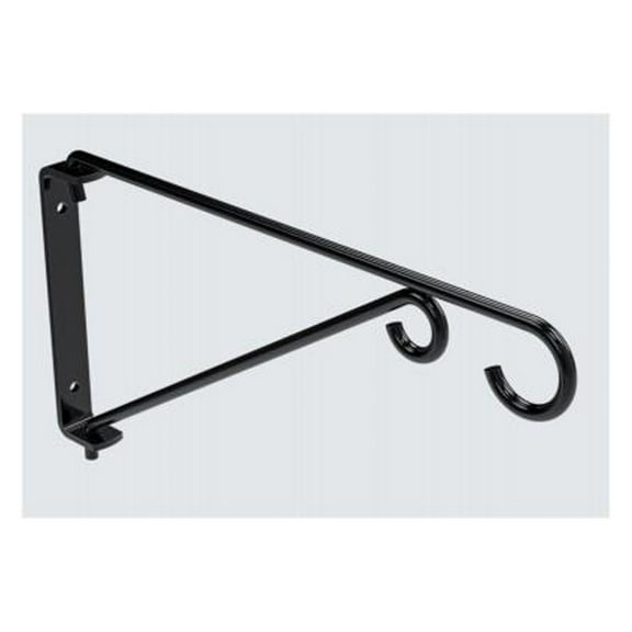 National Hardware N274-761 Swivel Plant Bracket, Black, 15-Lb. Load, 9 In. - Quantity 3