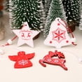thumbnail image 2 of Colgante Colgante Decorativo de Madera Multicolor Decorative Ornaments, 12 Unidades, 2 of 9
