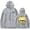 Gray, variant on Smiling Friends Vintage 90s Merch Hoodies Man/Woman Sweatshirts Printed Casual Clothes
