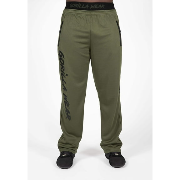 Mercury Mesh Pants - Army Green/Black
