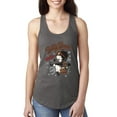 thumbnail image 1 of Wild Bobby, Biker Betty Boop Wild One MC Motorcycle Betty Boop Ladies Racerback Tank Top, Dark Grey, X-Large, 1 of 5