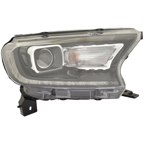 Right Passenger Side Headlight Assembly - Compatible with 2019 - 2023 Ford Ranger 2020 2021 2022