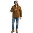 thumbnail image 5 of Wrangler Workwear Men's Quilted Lined Work Shirt Jacket with Hood, Size S-5XL (Men's and Big Men's), 5 of 11