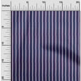 thumbnail image 1 of oneOone Cotton Poplin Fabric Stripe Block Printed Fabric 1 Yard 42 Inch Wide, 1 of 4