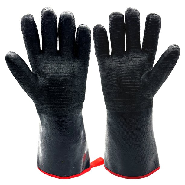 BBQ Gloves,Heat Resistant Gloves OilResistant and Waterproof for