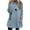 Light Blue, variant on IROINNID Fall Shirts for Women Long Sleeve Tops Winter Warm Loose Fit Solid Plush Crewneck Long Pullover Thermal Fleece Tops with Pocket,White