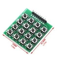 thumbnail image 3 of Robusts 16ButtonMatrix Keyboard Module Keypad 8Pin Interfaces With Tactiles Feedbacks For Raspberry Projects Usage, 3 of 9