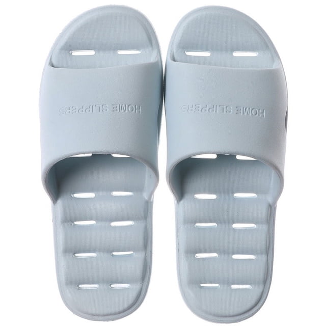Zapatillas de baño EVA para interiores, antideslizantes, con fondo suave, antifugas, para hombre y mujer, para el hogar