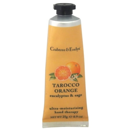 Crabtree & Evelyn Tarocco Orange Eucalyptus & Sage Ultra-Moisturizing Hand Therapy, 0.9 Oz
