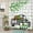 Green, variant on St Patrick''s Day Shower Curtain, Green Clover Irish Shamrock Shower Curtains for Bathroom, Spring Holiday Shower Curtain Set with Hooks, 36X70 in
