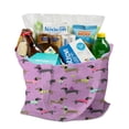 thumbnail image 3 of Whimsical Dog Canvas Tote – Playful Puppy and Tail Design Reusable Shopping Bag, 3 of 7