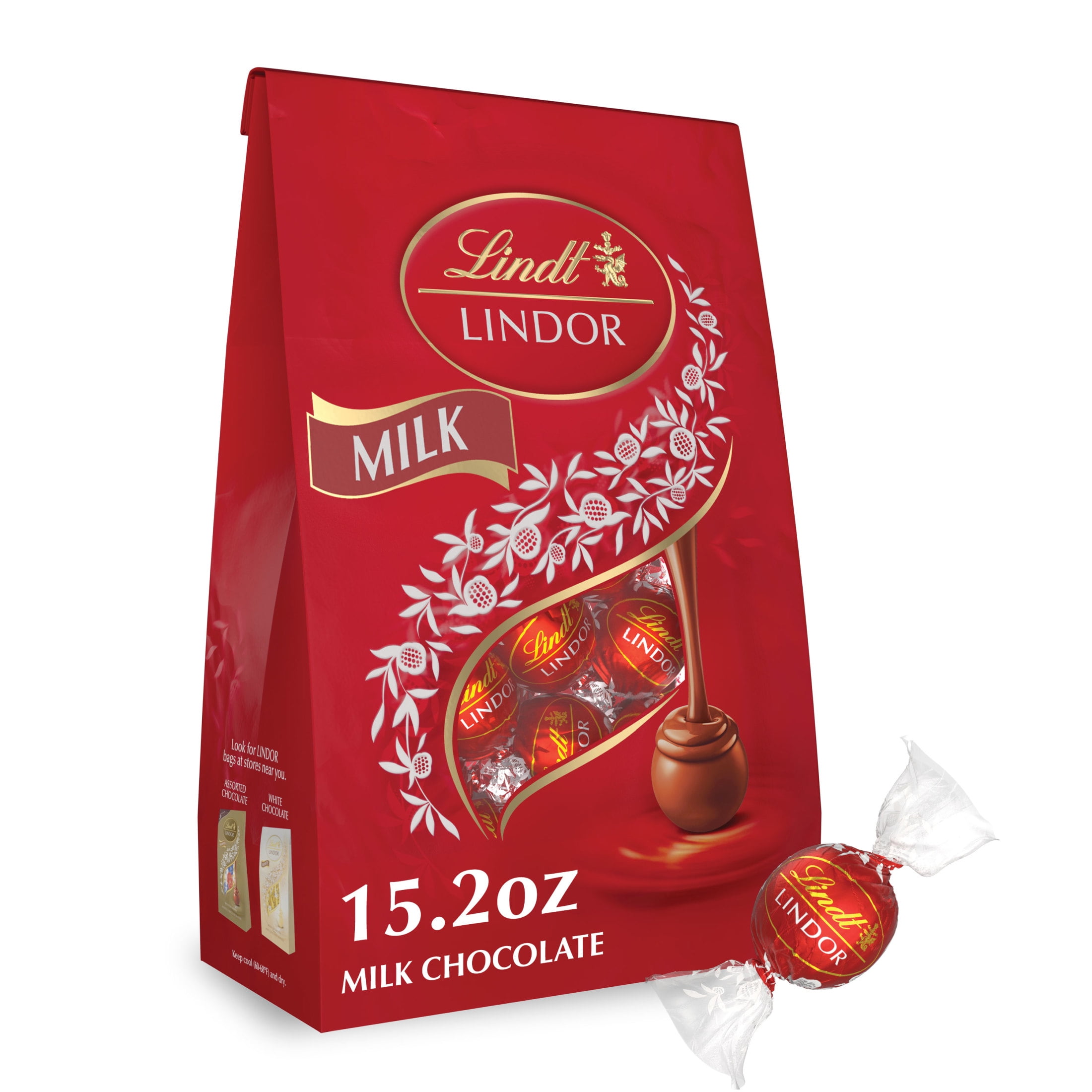 Lindt, Caramel Milk Chocolate Truffles, 8.5 oz, Individually