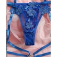 thumbnail image 4 of Blue Lingerie Set Embroidery, 4 of 4