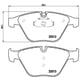 thumbnail image 2 of BALATAS BAJOS METALES 525I 2006 BMW 2.5L L6 Delanteras BREMBO ., 2 of 5