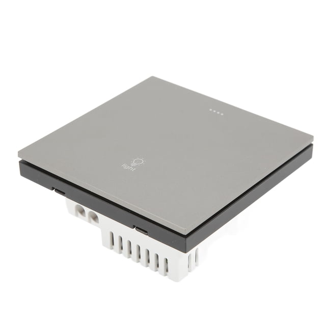 Interruptor de Luz Inteligente Conexión WiFi Interruptor de Pared APLICACIÓN de Inteligencia para el Hogar Control Remoto por Voz Interruptor de Pared Inteligente AC 100-240V