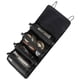 thumbnail image 1 of Bolsas organizadoras de maquillaje para viajes, enrollables, desmontables, para colgar artículos de tocador, plegables, color negro, 1 of 5