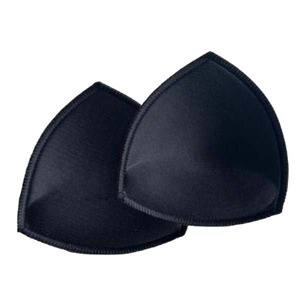 Almohadillas para sujetador Salvador Inserciones de almohadillas para sujetador Cómodo Reutilizable Trajes de baño Negro