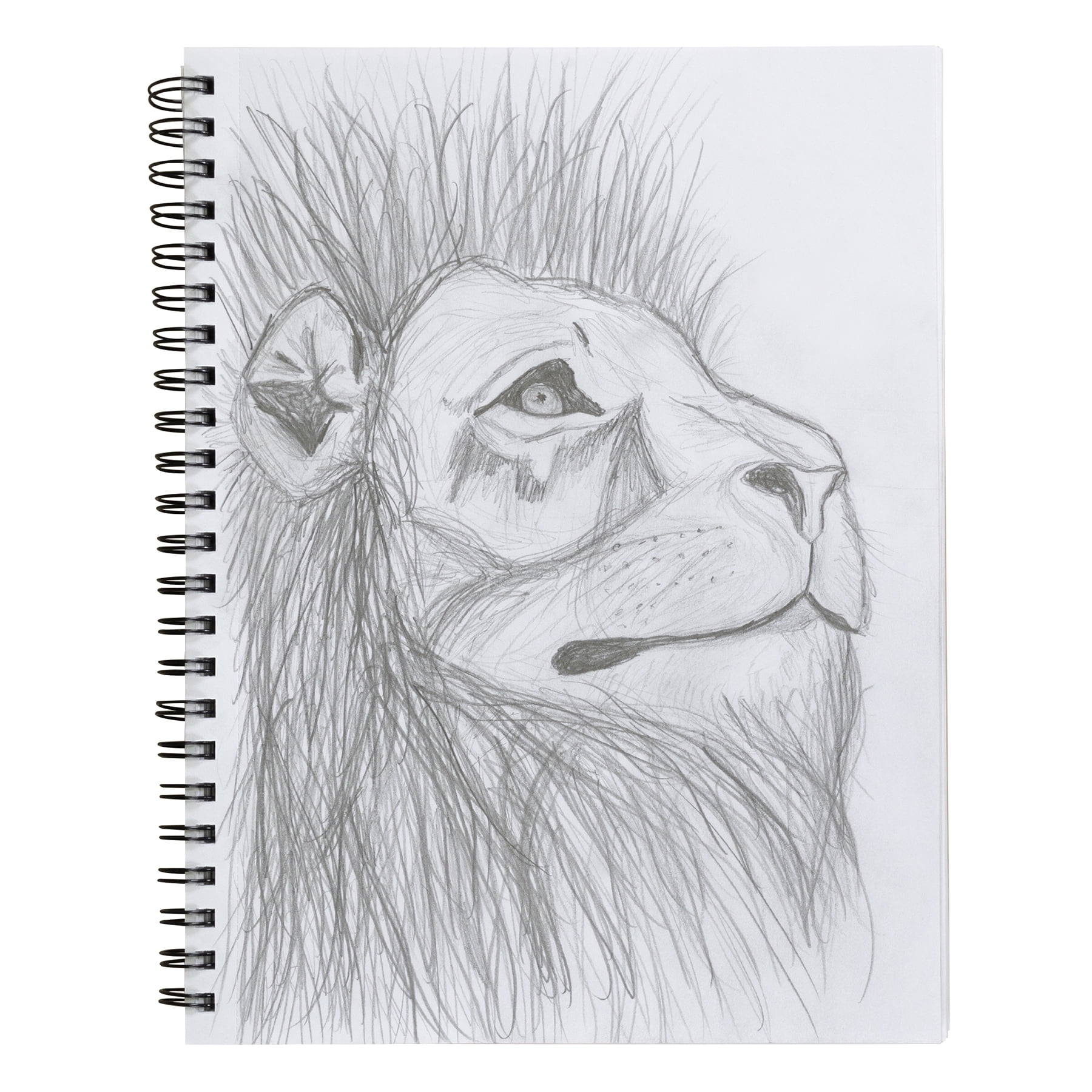 UCreate Poly Cover Sketch Book, Heavyweight, 12" x 9", 75 Sheets, Pack of 3
