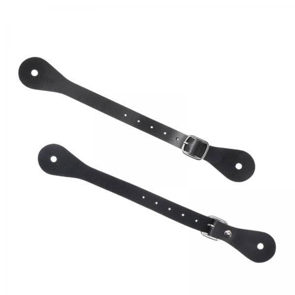 5xSpur Straps Juego De 2 Correas De Para Equitación Ecuestre Al Aire Libre Negro