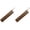 Brown,2Pc, variant on Portable PU Leather Pen Sleeve, Single Pen Pouch, Slim Pen Holder Case, Clip-on Pen Storage Bag, Lightweight Pen Protector, Keychain Pen Sleeve for Daily Carry and Office Pen Storage