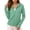 #0375-Green, variant on Womens Full Zip Hooded Workout Jacket Long Sleeve Thumb Holes Pockets UPF 50+ Running Yoga Athletic Top