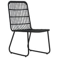 thumbnail image 2 of vidaXL 7 Piece Outdoor Dining Set Poly Rattan and Glass, 2 of 5