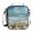 Starfish Conch Sea, variant on Haosy Blue Black White Marble Reusable Lunch Box Men/Women Insulated Lunch Bag for School Picnic Travel