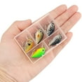 thumbnail image 5 of 5PC Fishing Lures Jigs realistic silhouette 2.2g Micro Minnow Bait Lure Mini Rock Set Fishing Gear, 5 of 7