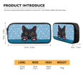 thumbnail image 5 of ZUXONGSY Cat Paw Bone Print 4 Pieces Kid Backpack Bookbag Sets with Lunch Bag Pencil Case and Water Bottle Holder School Bag Travel Daypack Preschool Elementary Bookbag Back to School Supplies, 5 of 6