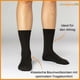 thumbnail image 2 of Pairs Of Socks For Men And Women Business Socks Black Cotton, 2 of 5
