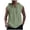 Green, variant on Mens Solid Color Csual Drawstring Button Hooded Vest Top,Tank Tops Men,S