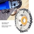 thumbnail image 2 of 4 Inch Chain Saw Disc Cutting Blade Shaping and Cutting Disk Angle Grinder Accessories Carbide Wood Carving Disc for Carving, Pruning and Cutting, 2 of 7