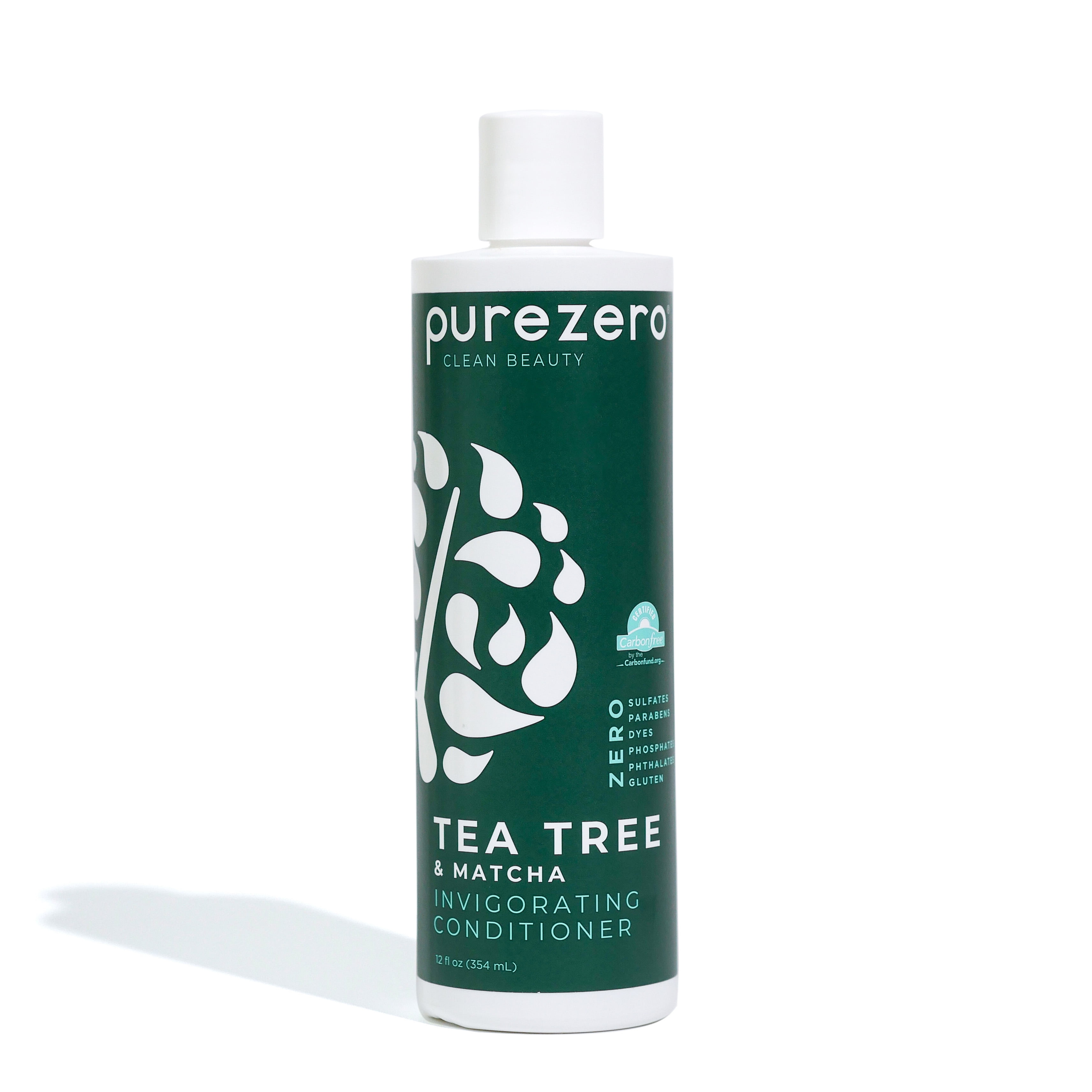 (4 pack) PUREZERO Tea Tree & Matcha Invigorating Conditioner, 12 oz