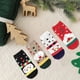 thumbnail image 5 of 4 pares novedad calcetines al tobillo navidad calcetín corto cálido de estrellas Hugo Calcetines de dibujos animados para mujer, 5 of 8