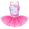 thumbnail image 1 of inhzoy Kids Girls Shiny Sequins Metallic Ballet Tutu Dress Camisole Leotards Dancewear, 1 of 7