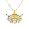 thumbnail image 4 of MOON & SELF Collar Lumina Astral Ojo Turco Proteccion Baño Oro 18k Elegante, 4 of 5