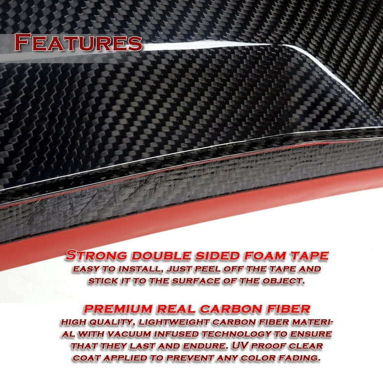 for 10-16 Mercedes E350 E400 E500 E63 W212 VT-Style Carbon Fiber Trunk Spoiler, Gray