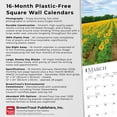 thumbnail image 6 of Sunflowers | 2026 12x24" (Hanging) Square Wall Calendar | Plastic-Free, 6 of 9