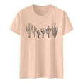 thumbnail image 4 of Women Fashion Bat Sleeve Color Matching Leopard Print Floral Medium Sleeve T Shirt Workout Shirts Loose Womens Long Sleeve Tee Womens Long Sleeve Tops Polyester Long Sleeve Running Shirts Shirt Light, 4 of 4