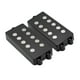 thumbnail image 4 of 1 de 5 Cuerdas de Recogida Silenciosa Negra para Reemplazo de Guitarra Bajo Precision P, 4 of 9